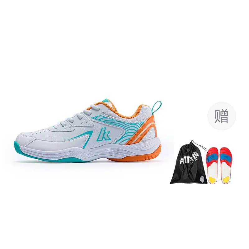 Kawasaki Ball Mania Series Zebra Low Top Badminton Shoes Unisex 34