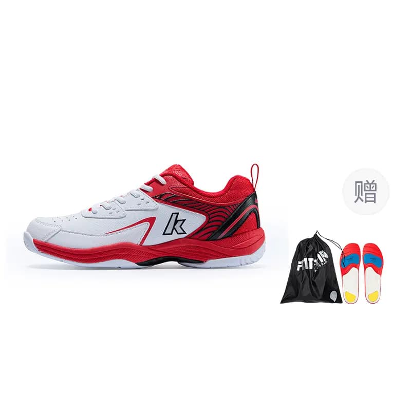 Kawasaki Ball Mania Series Zebra Low Top Badminton Shoes Unisex 44