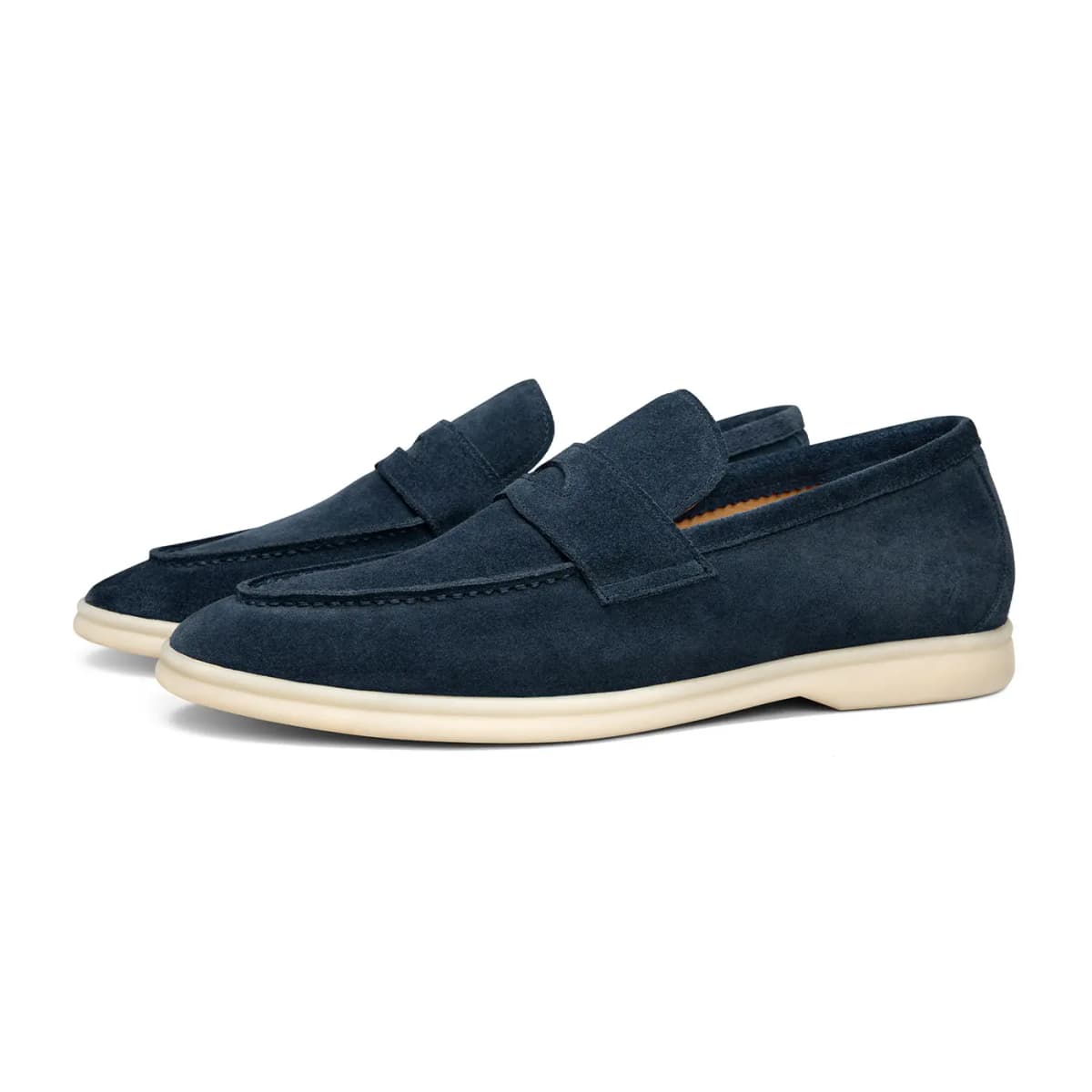 THOM WILLS British Style Velvet Loafers Casual Shoes Men's 32
