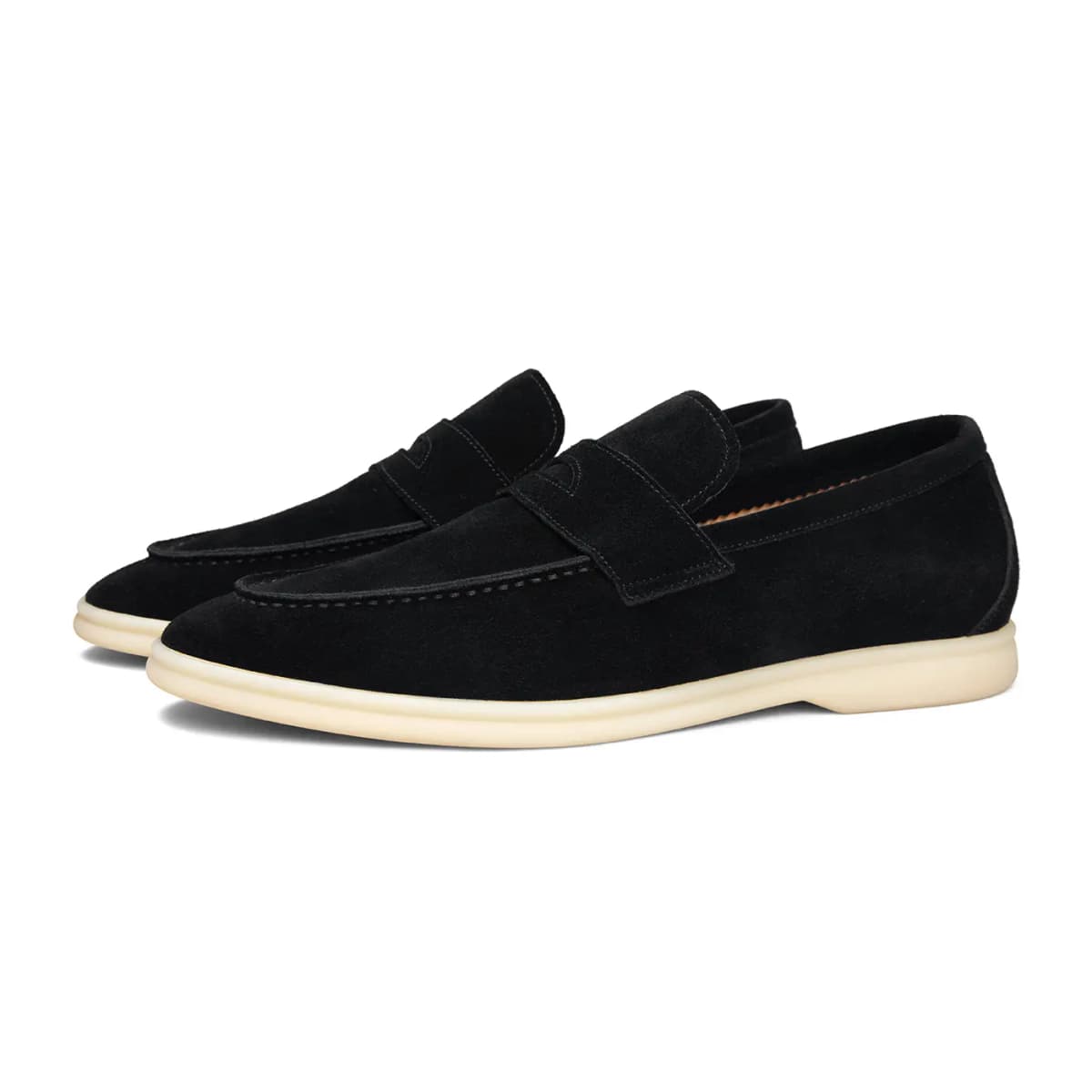 THOM WILLS British Style Velvet Loafers Casual Shoes Men's 18