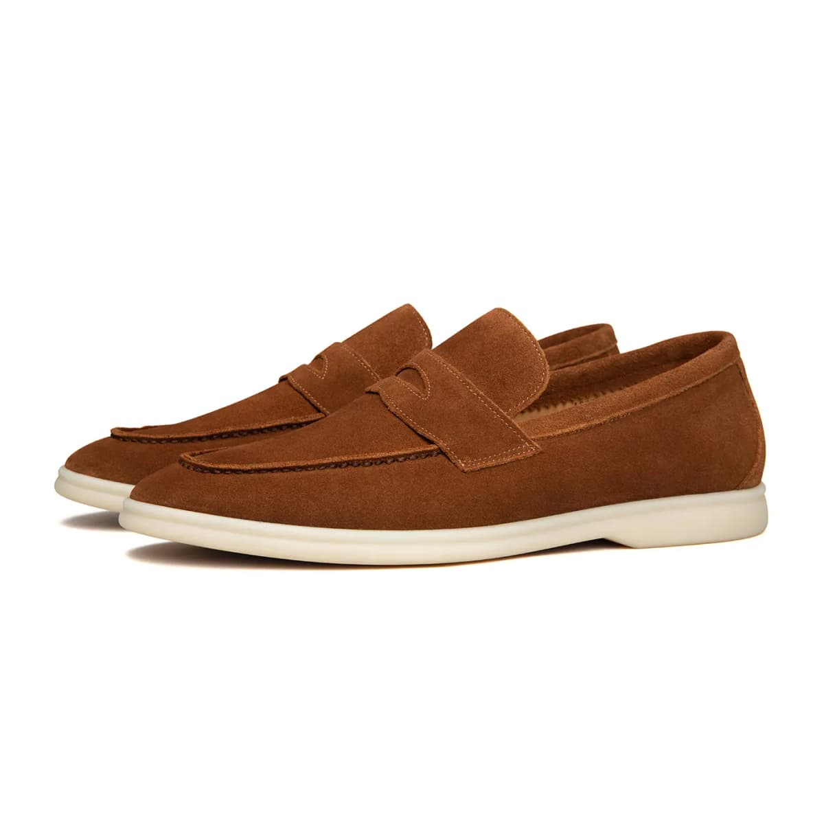 THOM WILLS British Style Velvet Loafers Casual Shoes Men's 2