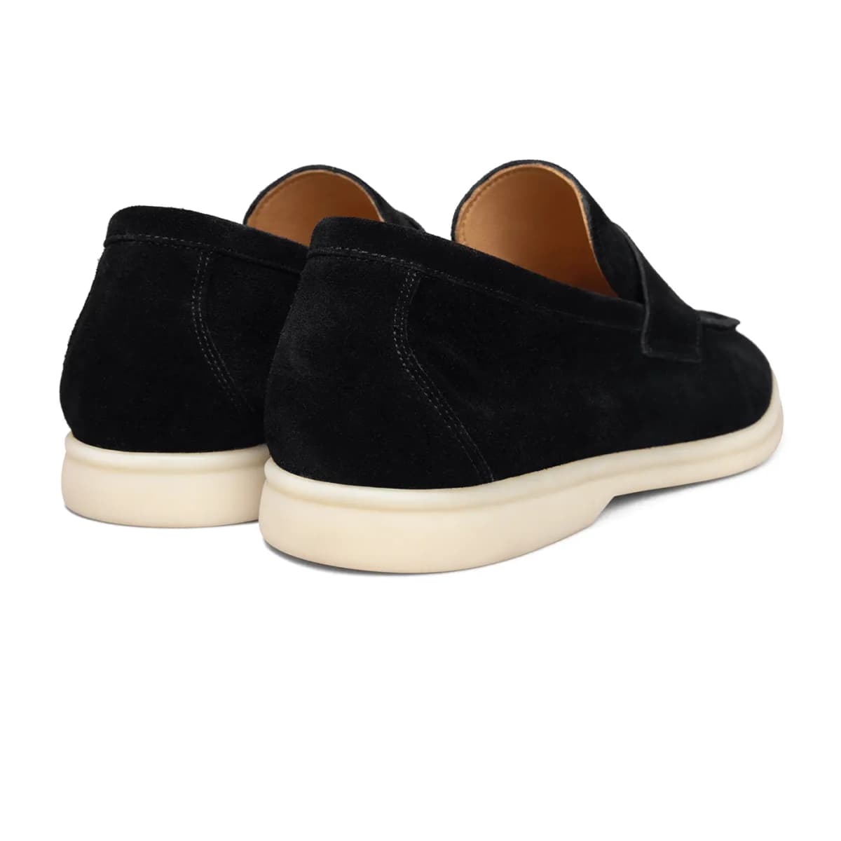THOM WILLS British Style Velvet Loafers Casual Shoes Men's 20