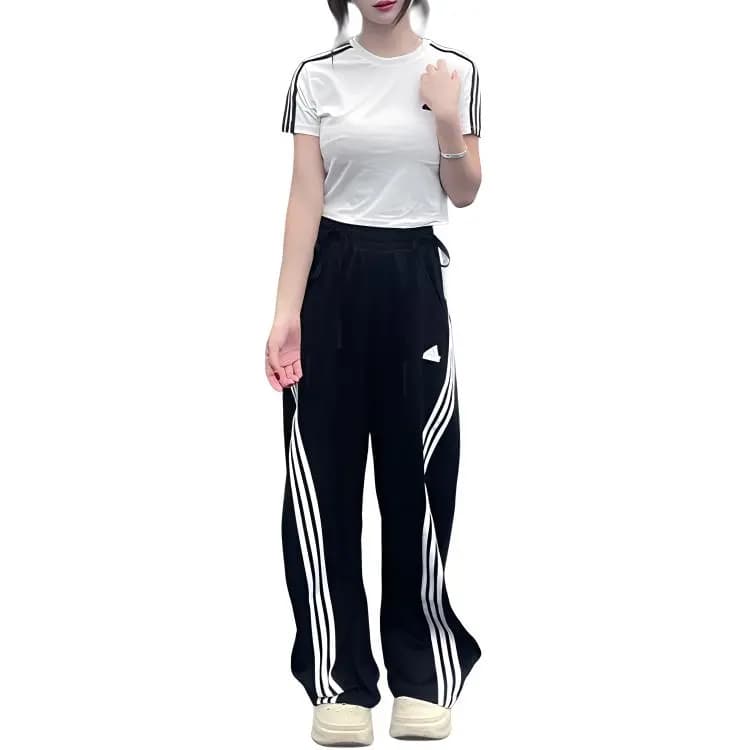 adidas CF BABY T Loose Fit Qadın Şalvar Qara 3