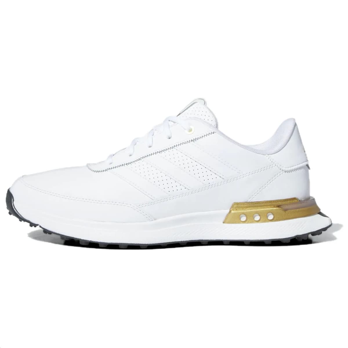 Adidas S2G 24 Durable Breathable Low-Top Golf Shoes Men's White Gold