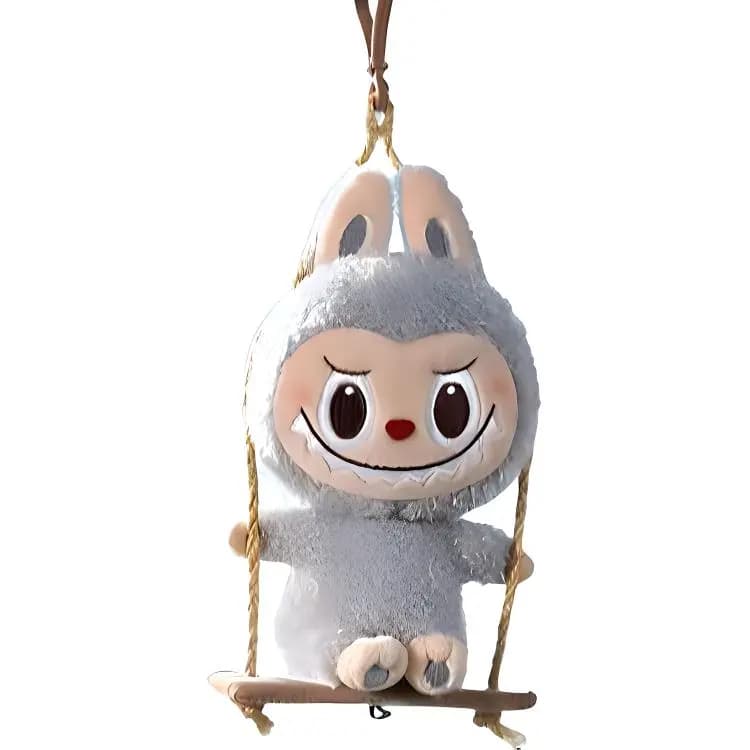 POP MART LABUBU Woodworking Workshop Series Swinging Plush Pendant Blind Box Single/Whole Box 2