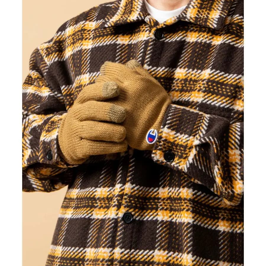 Champion Toxunma Əlcək Unisex Xaki 2
