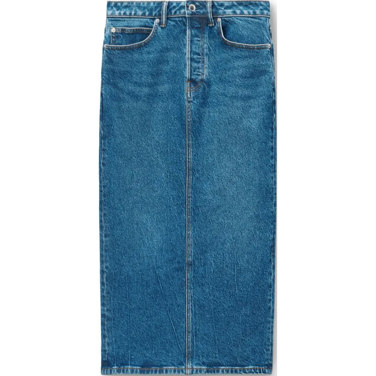 Alexander Wang Denim Midi Skirt