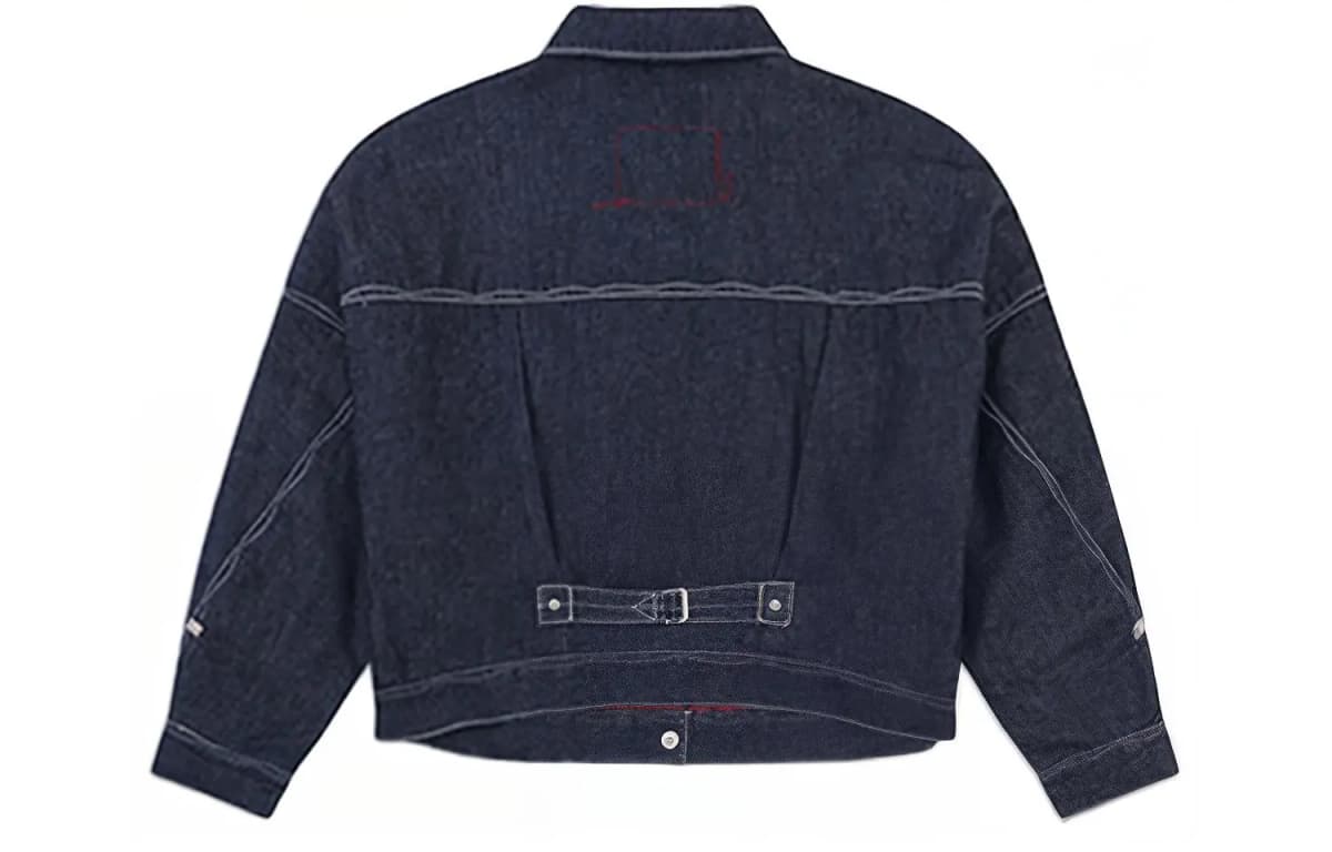 Levi’s Qadın Denim Pencək Tünd Mavi 2