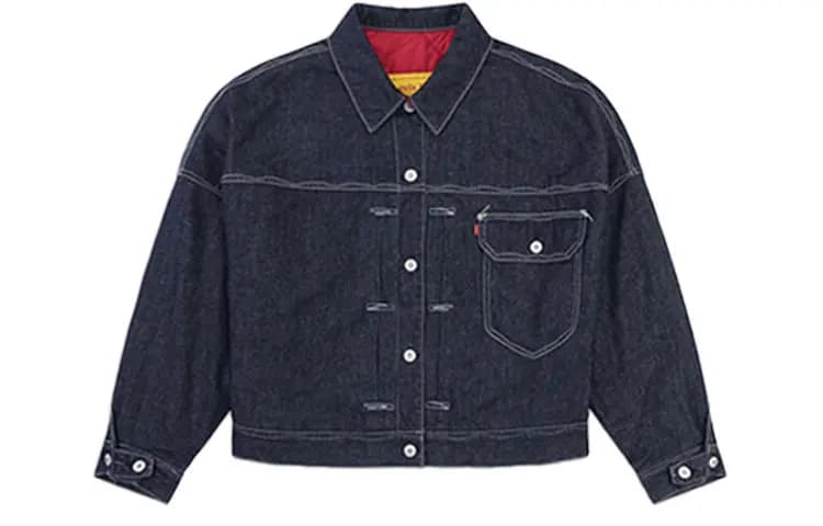 Levi’s Qadın Denim Pencək Tünd Mavi