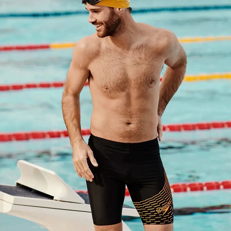 Speedo Kişi Üzgüçü Şortu Qara 3