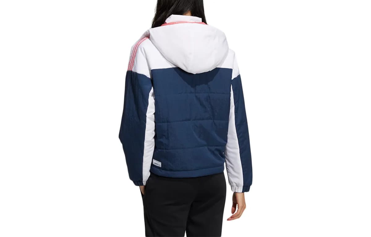 Adidas Neo Puffer Jackets Women's Navy Blue 2