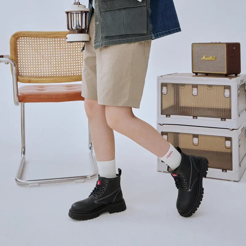 Dickies Qadın Martin Çəkməsi Qara 6