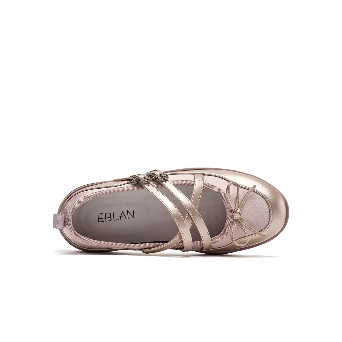EBLAN Platform Mary Jane Shoes Women's Pink 4