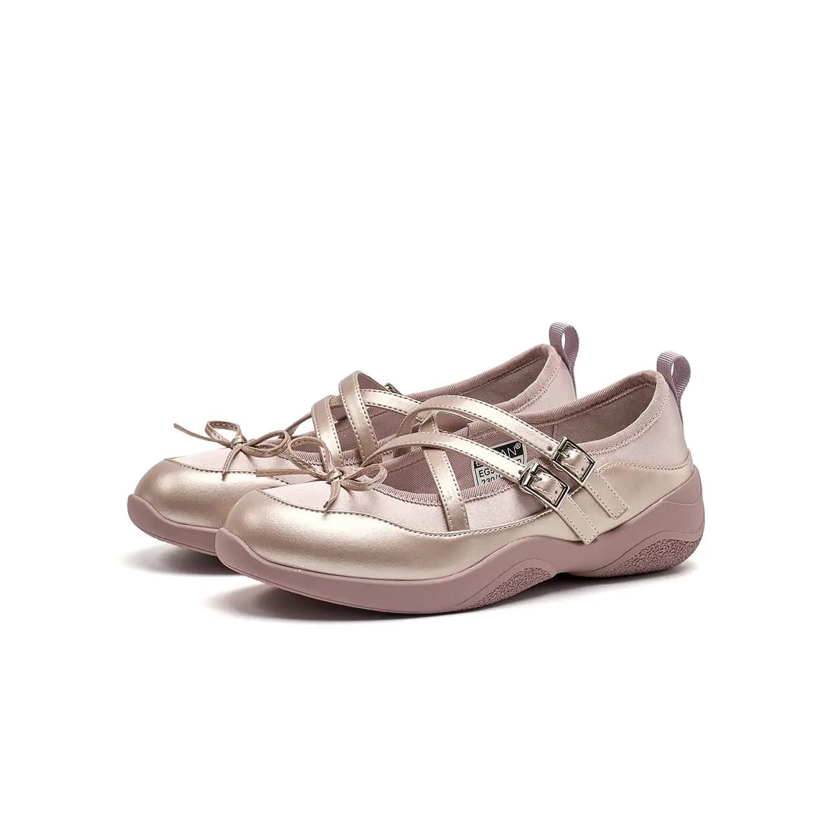 EBLAN Platform Mary Jane Shoes Women's Pink 3