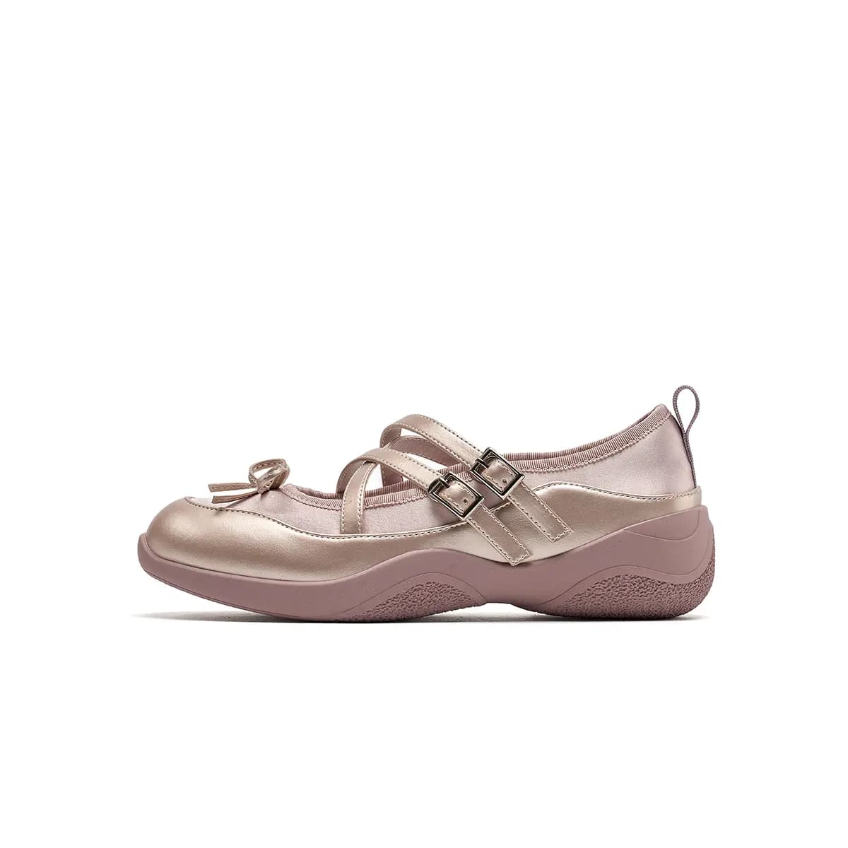 EBLAN Platform Mary Jane Shoes Women's Pink