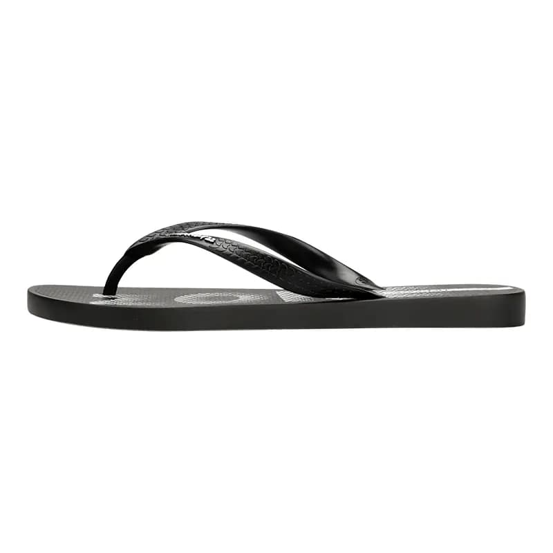 HOTMARZZ Classic Versatile Daily Wear Beach Home Casual Two-Wear Breathable Comfortable Durable Lightweight Flip Flops Men's Black 2