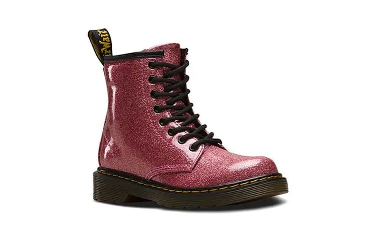 Dr.Martens 1460 Zip-Up Martin Boots Pink Kids 3