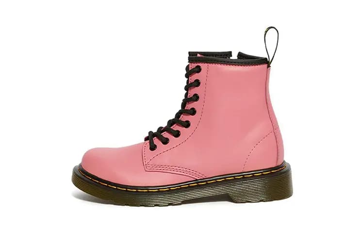 Dr.Martens 1460 Uşaq Çəkməsi Çəhrayı