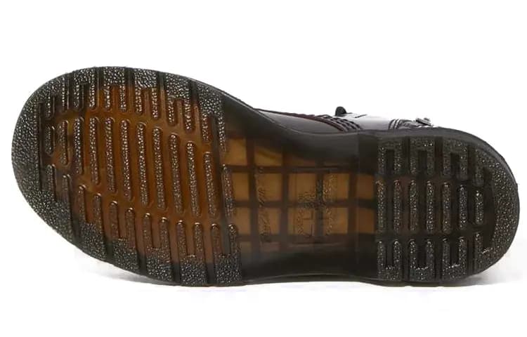 Dr. Martens 1460 Pascal Front Zip Qadın Çəkməsi Albalı Qırmızısı 5