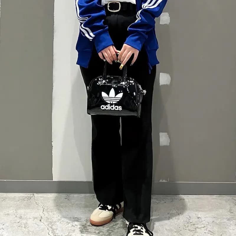 Adidas Originals Adicolor Mini Çanta Qara/Ağ 4