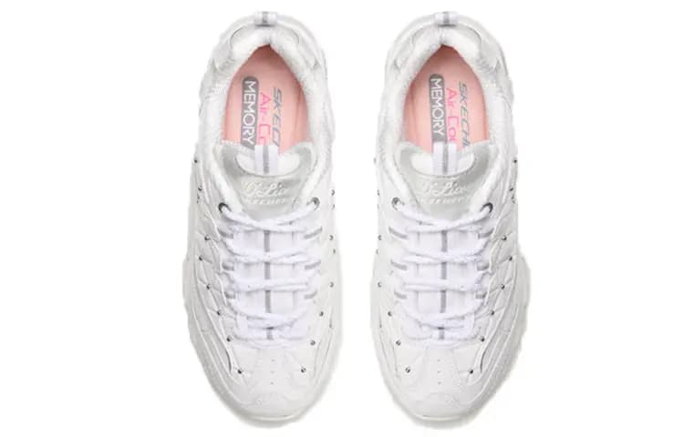 Skechers D'Lites Glamour Feels Qadın İdman Ayaqqabısı Ağ 4