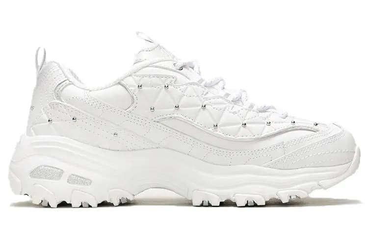 Skechers D'Lites Glamour Feels Qadın İdman Ayaqqabısı Ağ 2