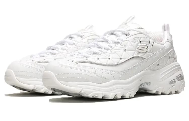 Skechers D'Lites Glamour Feels Qadın İdman Ayaqqabısı Ağ 3