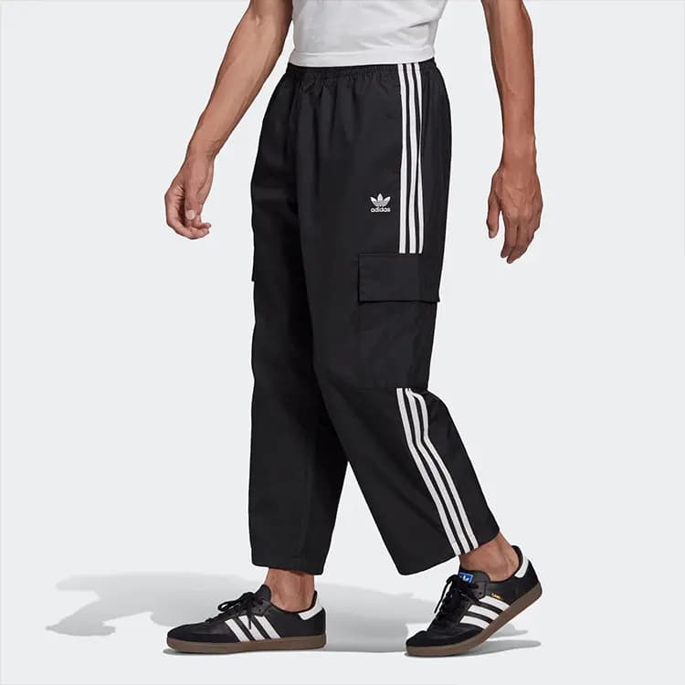 Adidas Originals 3-Stripes Sports Pants Men Black 4