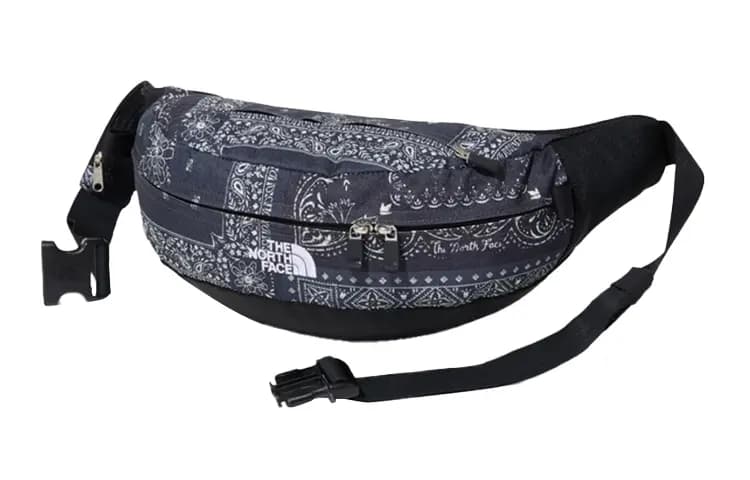 THE NORTH FACE 4L Sling Bag One Shoulder Crossbody Fanny Pack Outdoor Bag Polyester With Nylon Blue Unisex 2