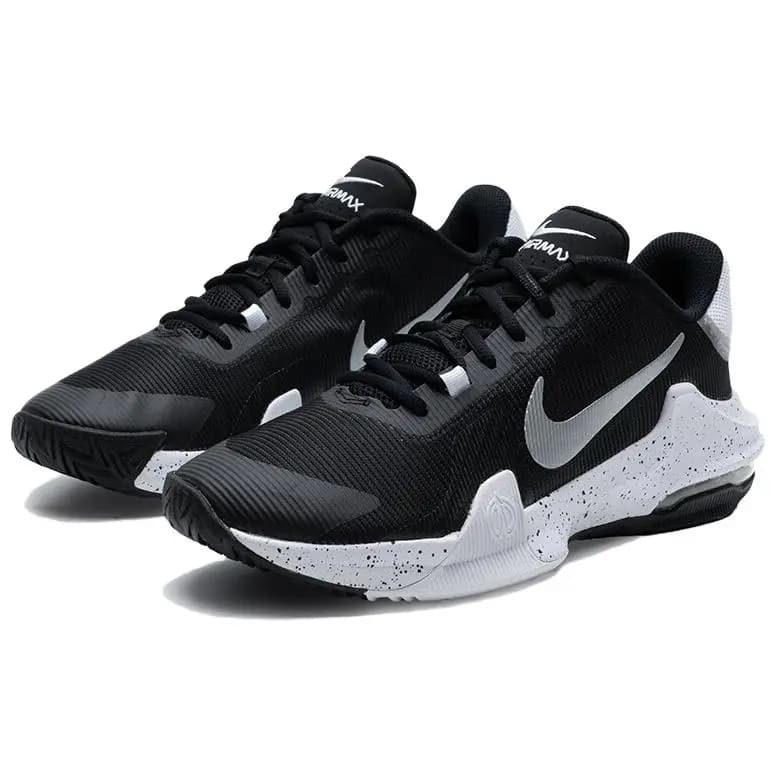 Nike Air Max Impact 4 Kişi Basketbol Ayaqqabısı Qara/Ağ 4