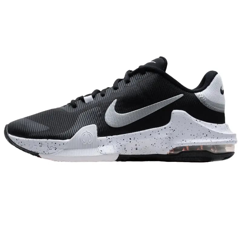 Nike Air Max Impact 4 Kişi Basketbol Ayaqqabısı Qara/Ağ