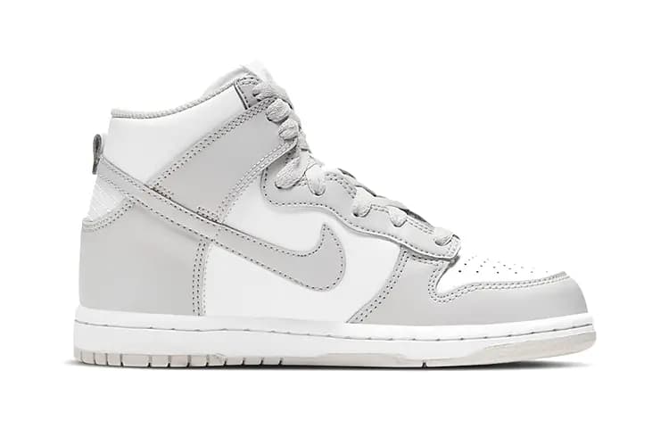 Nike Dunk High Retro White Vast Grey PS 2