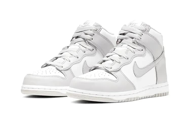 Nike Dunk High Retro White Vast Grey PS 3