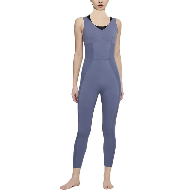 Nike YOGA LUXE INFINALON Qadın İdman Geyimi Mavi