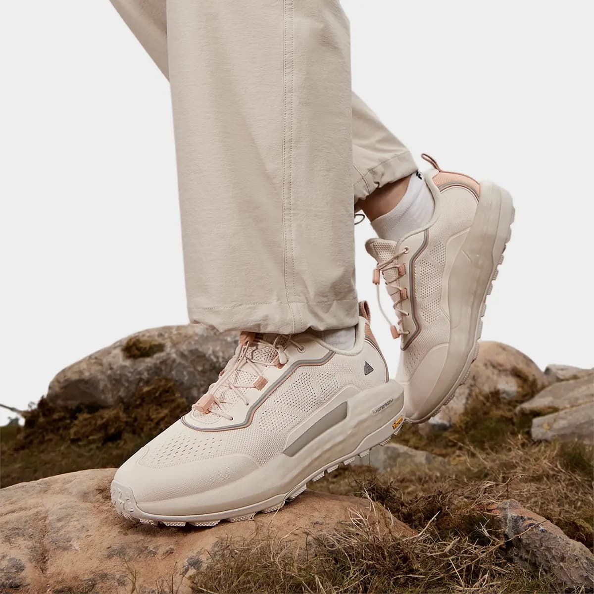 FILA Qadın Outdoor Ayaqqabısı Krem/Çəhrayı 5