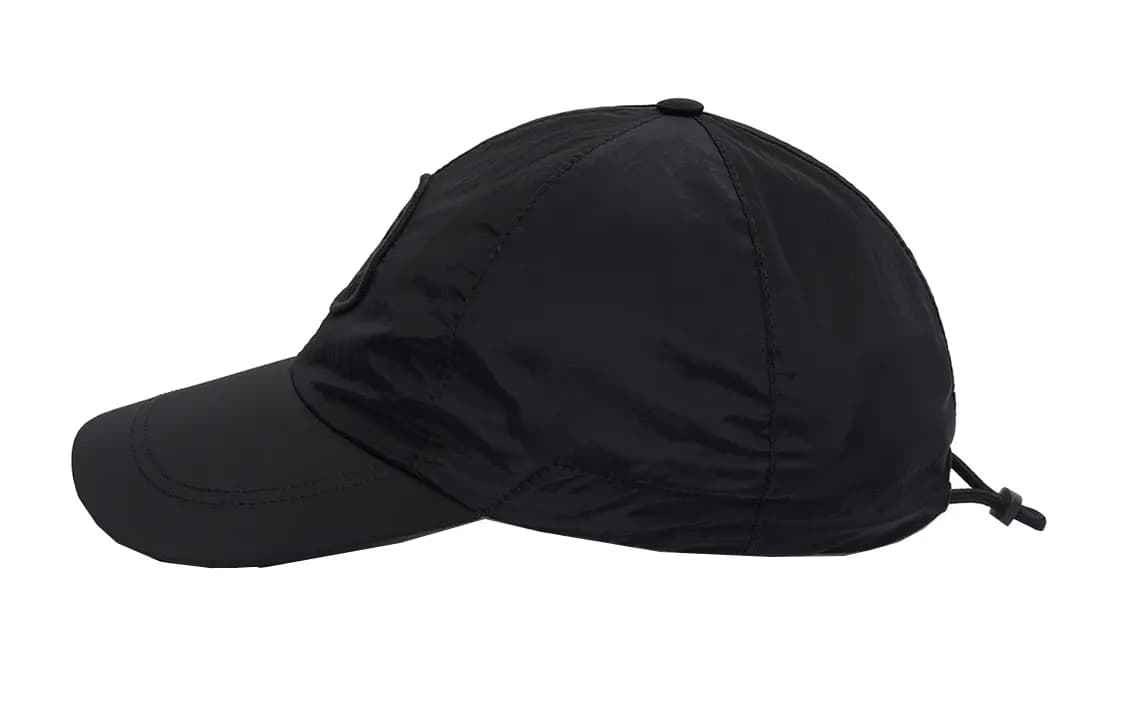 STONE ISLAND Nylon Baseball Caps Unisex Black 3