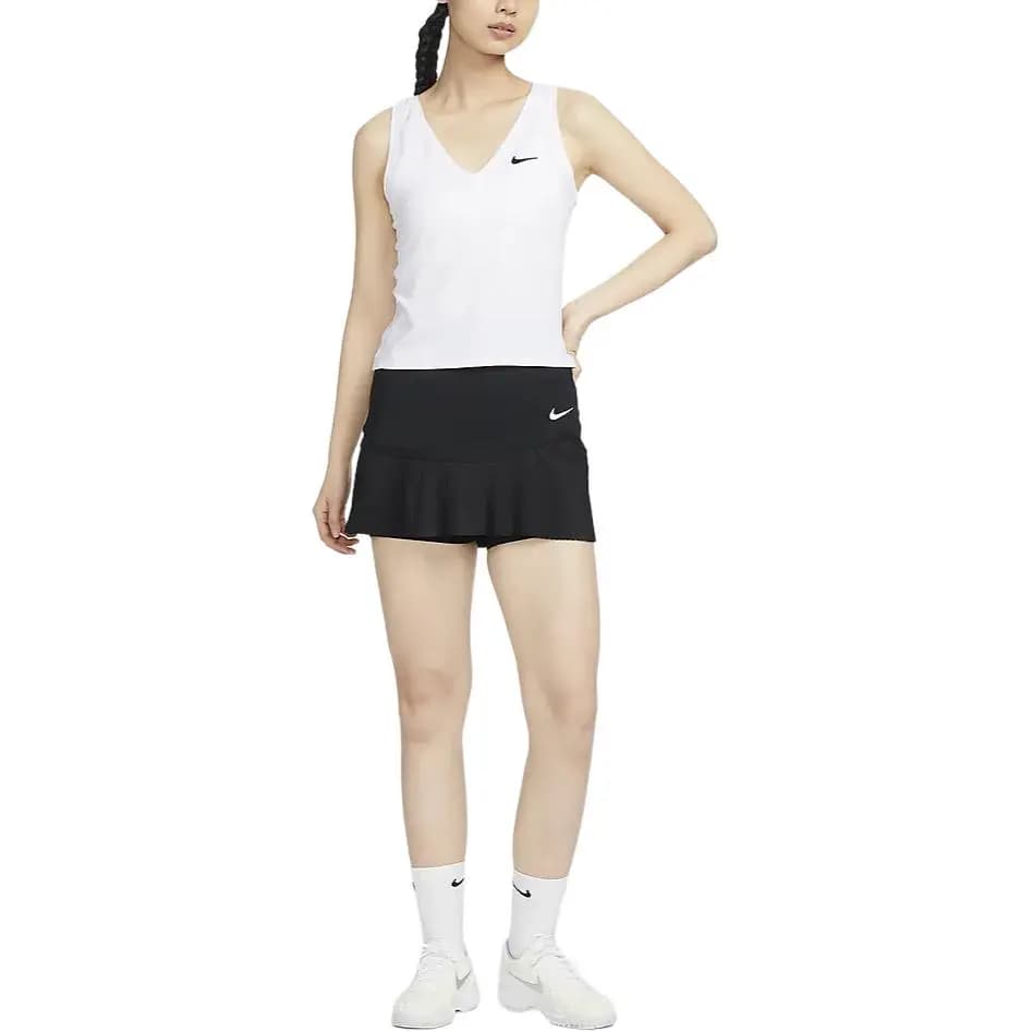 Nike Advantage Qadın Tennis Ətəyi Qara 4