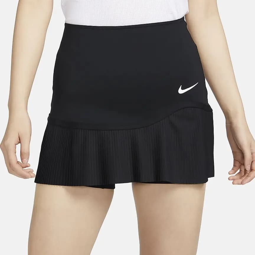 Nike Advantage Qadın Tennis Ətəyi Qara 5