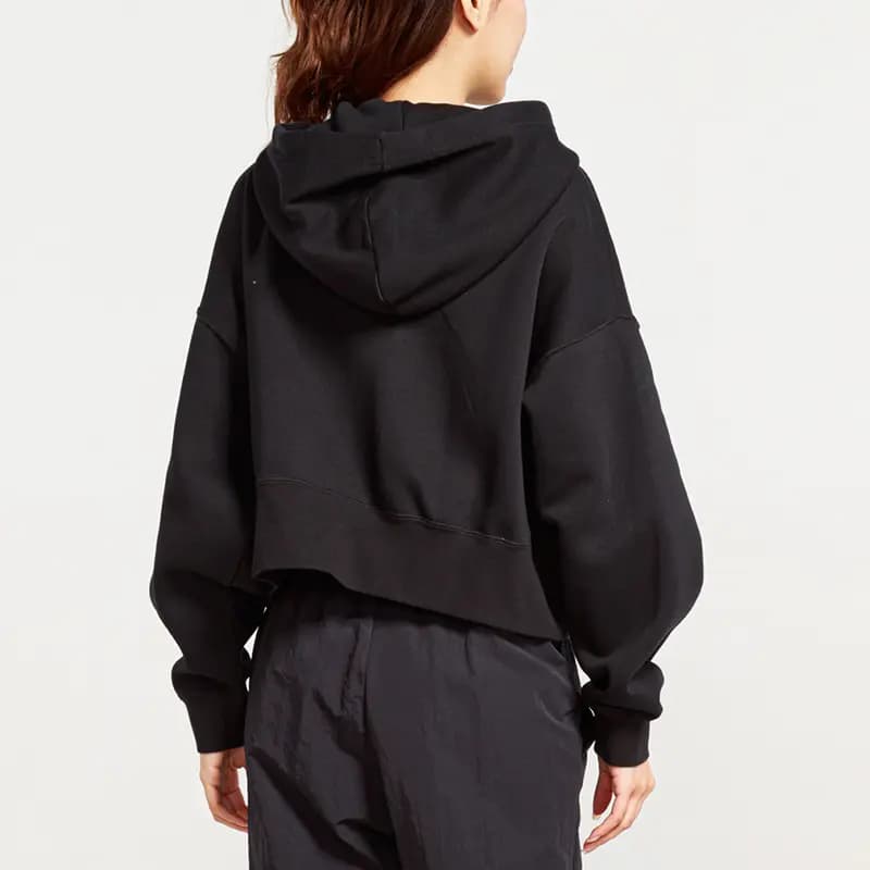 Nike Qadın Fleece Pencəyi Qara 4