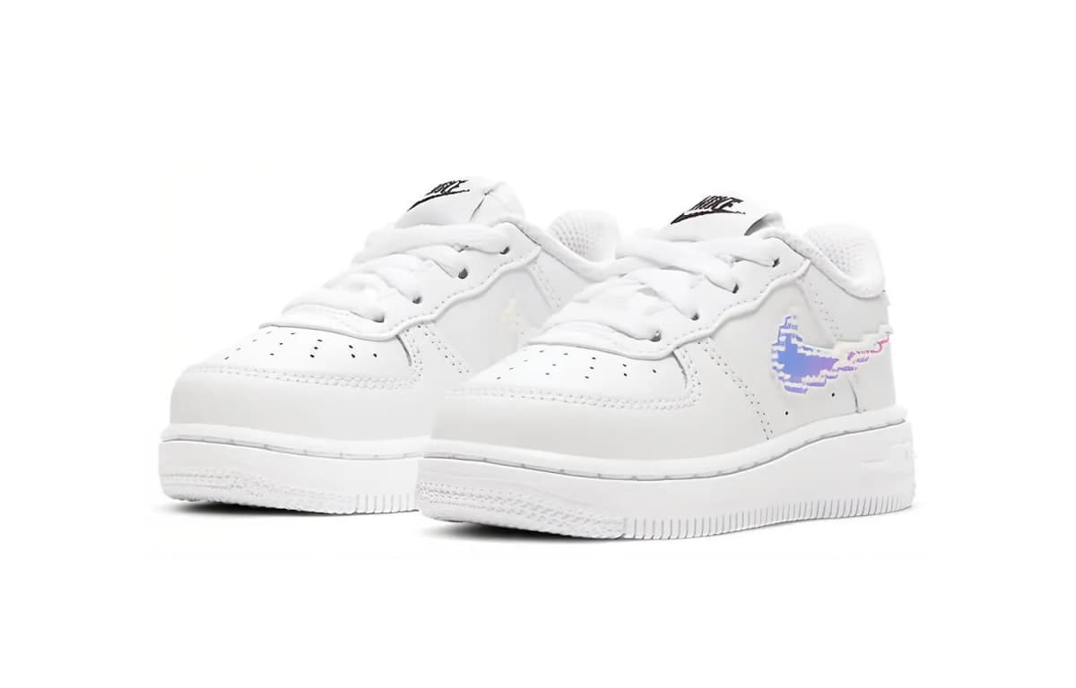 Nike Air Force 1 LV8 Laser Uşaq Ayaqqabısı Ağ 3