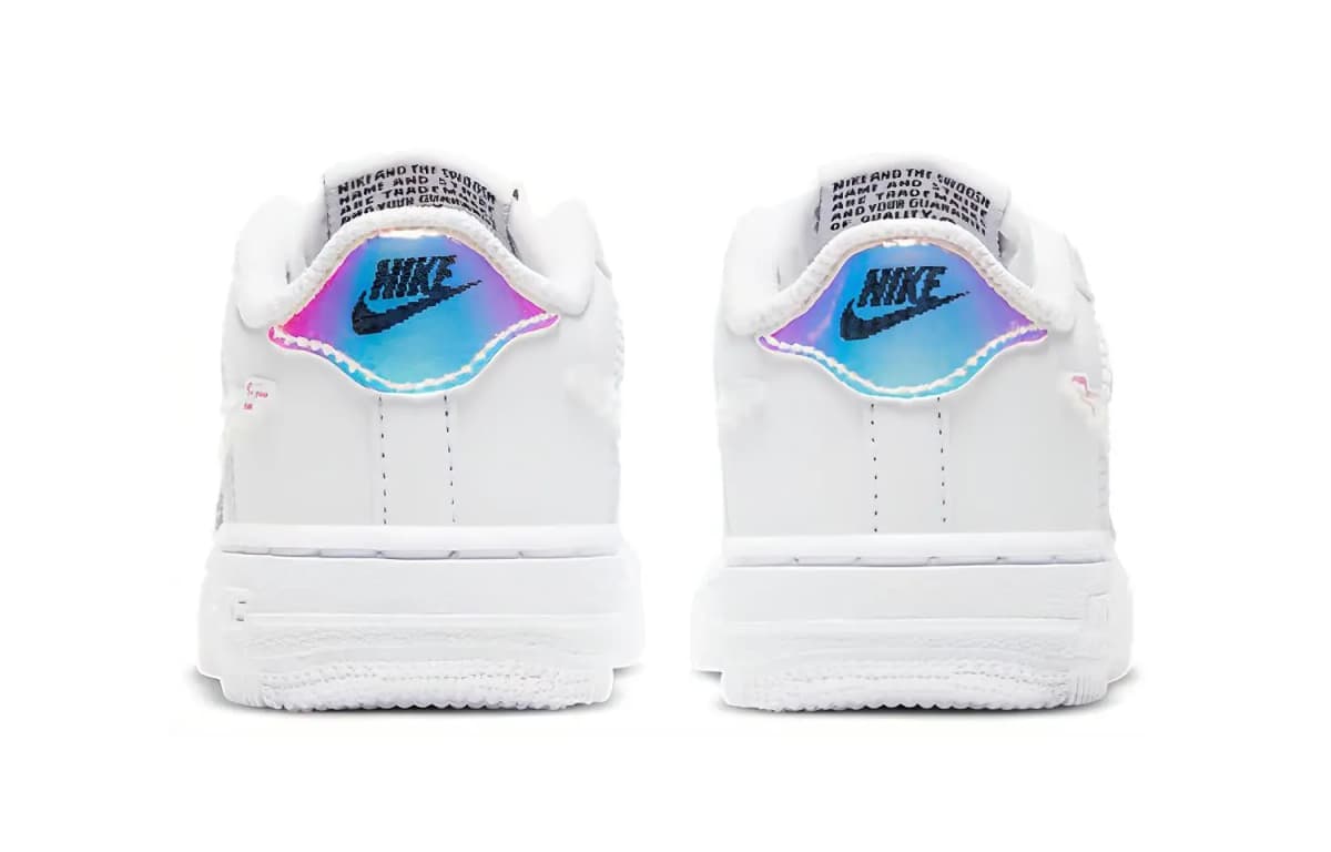 Nike Air Force 1 LV8 Laser Uşaq Ayaqqabısı Ağ 5