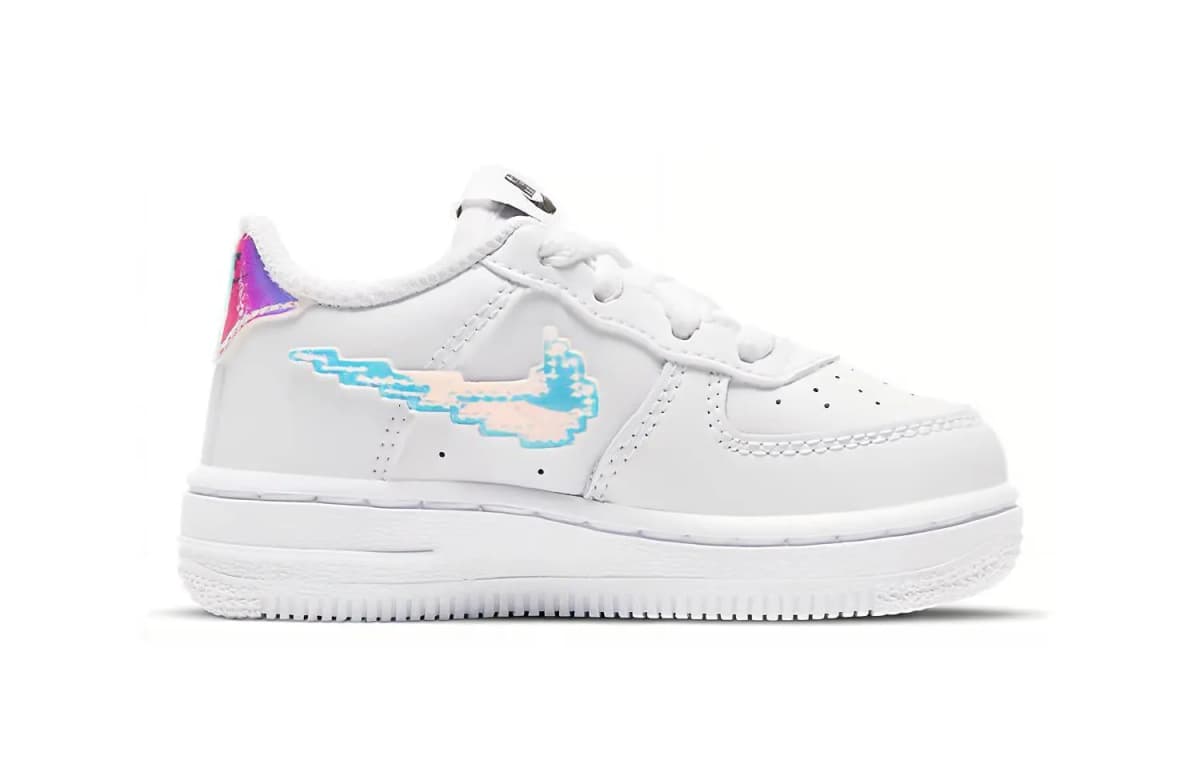 Nike Air Force 1 LV8 Laser Uşaq Ayaqqabısı Ağ 2