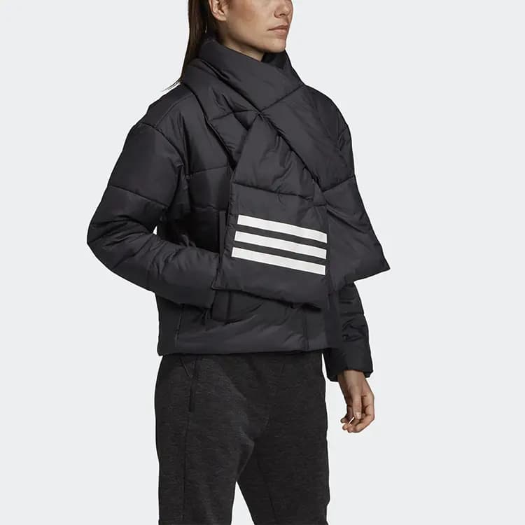 adidas Qadın Puffer Kurtkası Qara 7