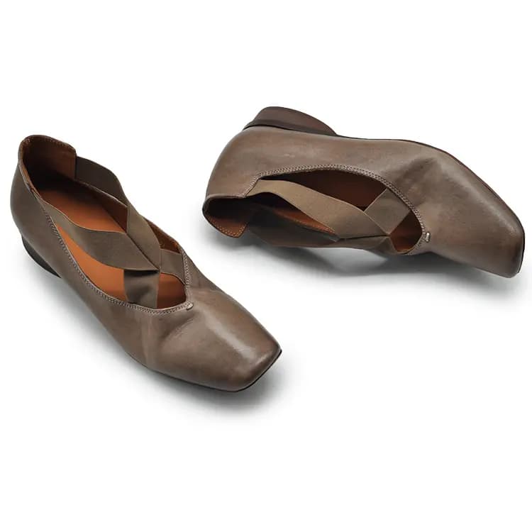 ARTMU Chunky Heel Mary Jane Shoes 2cm Women's 16