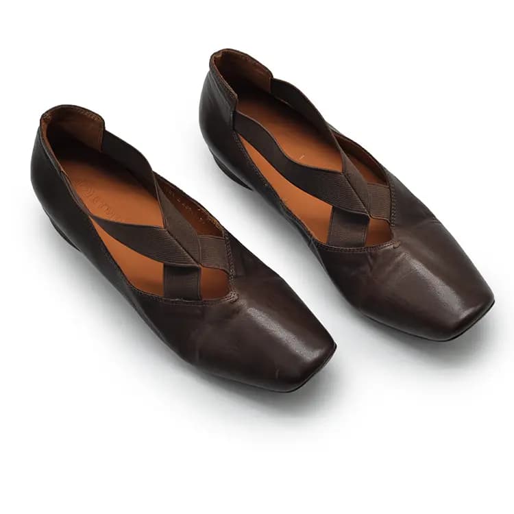 ARTMU Chunky Heel Mary Jane Shoes 2cm Women's 4