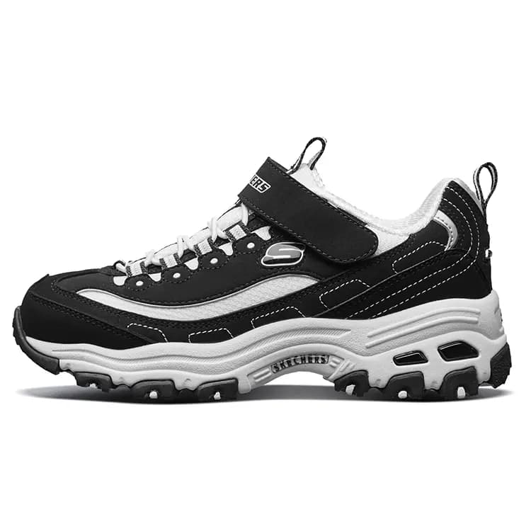 Skechers Uşaq İdman Ayaqqabısı Ağ/Qara
