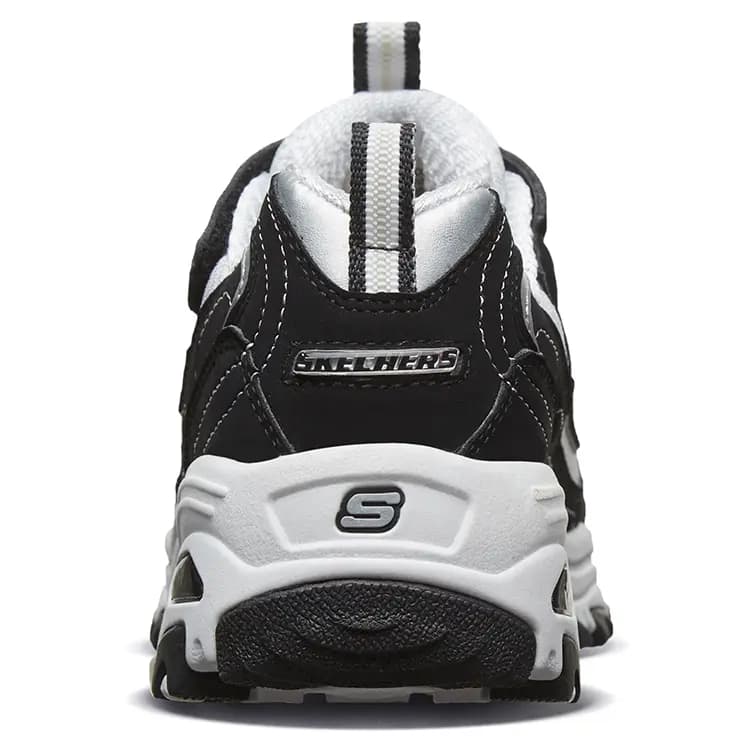Skechers Uşaq İdman Ayaqqabısı Ağ/Qara 5