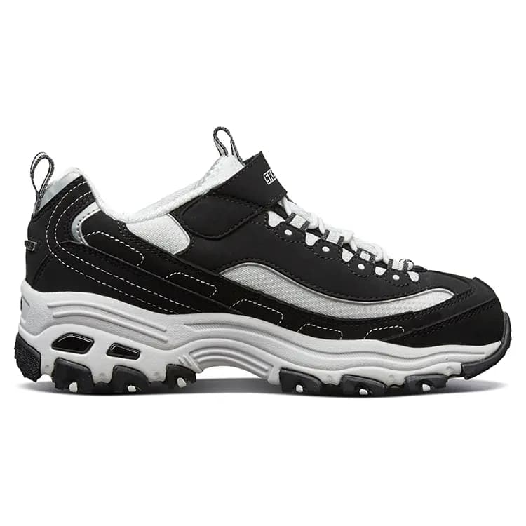Skechers Uşaq İdman Ayaqqabısı Ağ/Qara 2