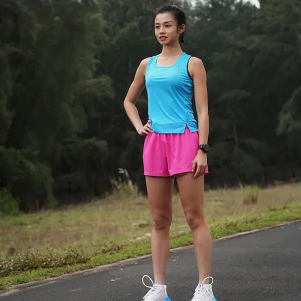 BMAI Sports Shorts Women's Pink 3