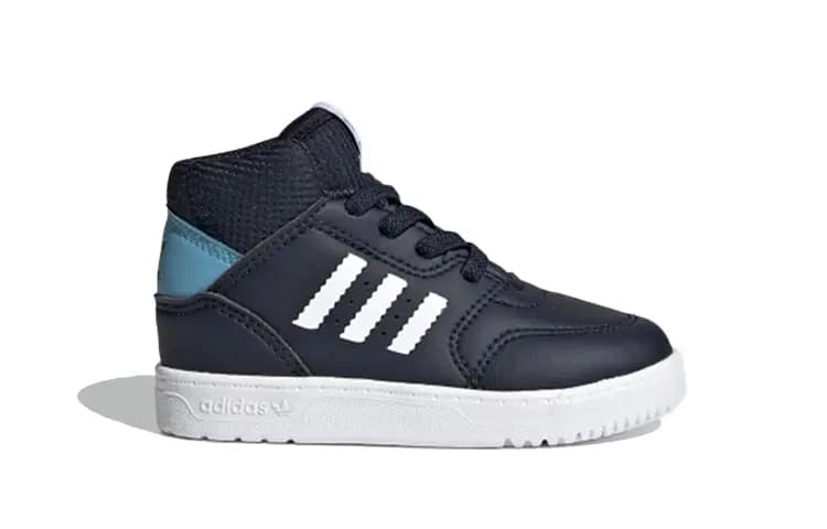 Adidas Originals Drop Step Uşaq Ayaqqabısı Qara/Mavi/Ağ 2